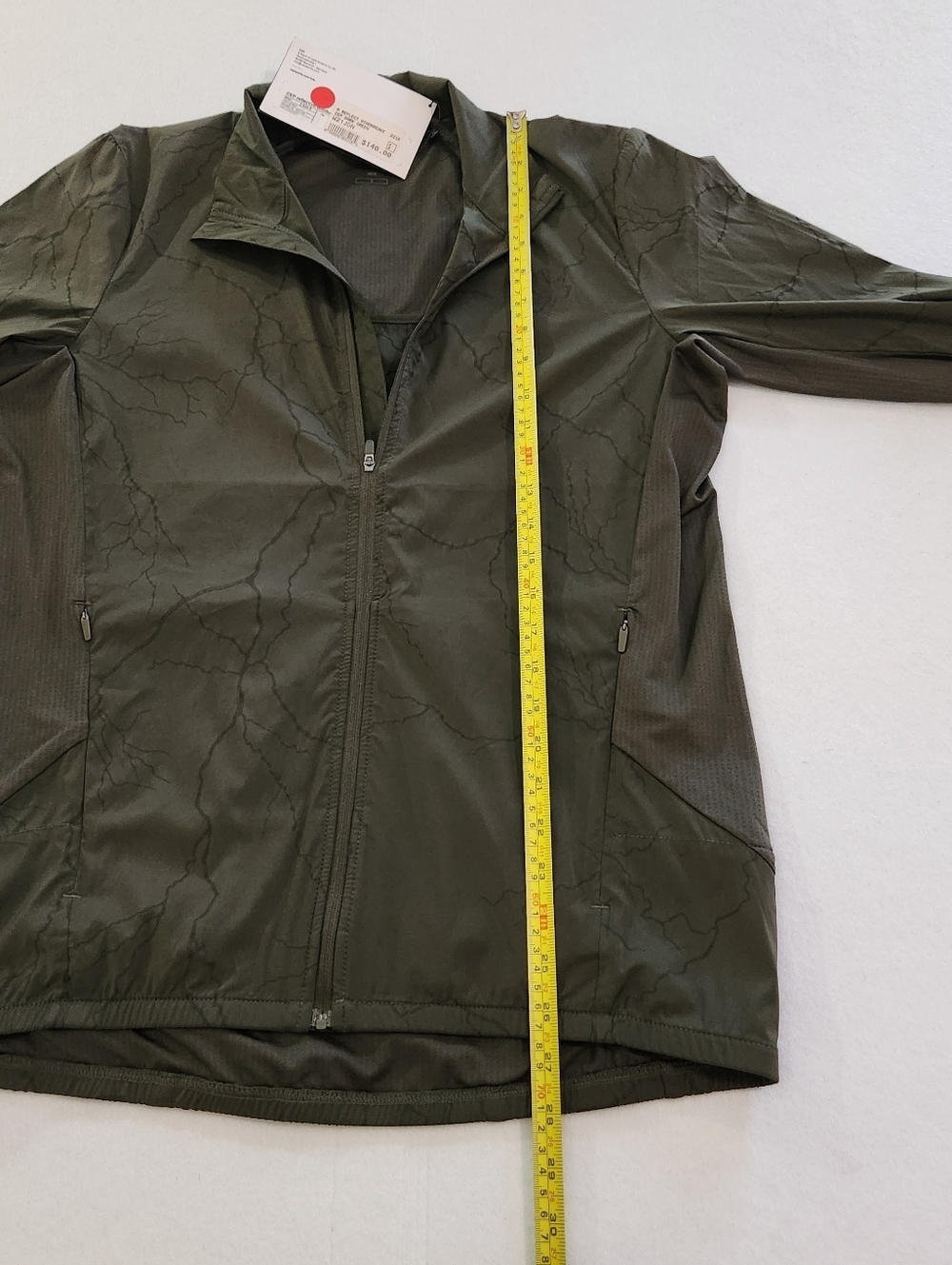 Cep Men's Olive Activating Performance Full-Zip Jacket Size Small - Picture 5 of 11